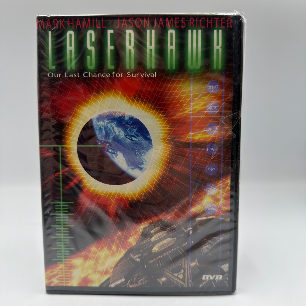 Laserhawk DVD Mark Hamill Jason James Richter Sci-Fi Movie Digiview New Sealed